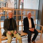 Chris Eckersley, designer (left) and Dave Green, maker